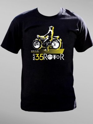 Koszulka na XXXV Rajd Rotor — rajd motocykli zabytkowych