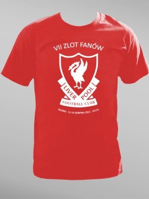 Koszulka na VII Zlot Fanów Liverpool F.C. Koszulka na VII Zlot Fanów Liverpool F.C.