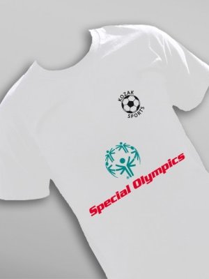 Koszulka na Olimpiadę Specjalną w USA