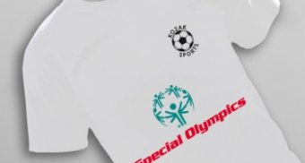 Koszulka na Olimpiadę Specjalną w USA