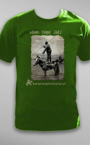 Koszulka na wyprawę do Mongolii Ulaan Taiga 2012