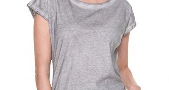 T-shirt Crimson Cut Smoky Lady