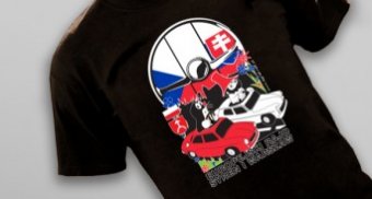 Koszulka na rajd Syren i Warszaw Nekla-Praga-Bratysława