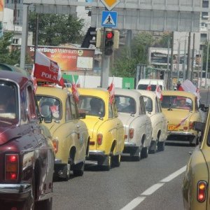 Agraf Promostars na rajdzie Nekla-Praga-Bratysława