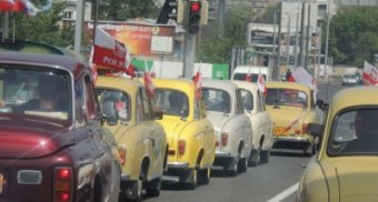 Agraf Promostars na rajdzie Nekla-Praga-Bratysława