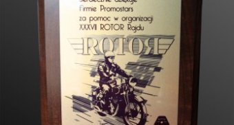 Podziękowania od KMW Rotor za pomoc w organizacji XXXVII Rajdu Rotor