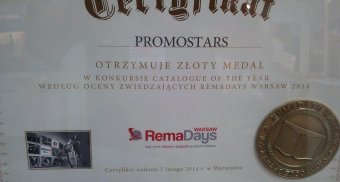 Złoty medal dla Promostars!