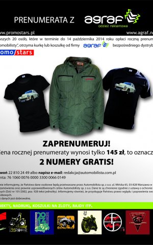 Automobilista- prenumerata z Agraf Promostars