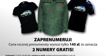Automobilista- prenumerata z Agraf Promostars