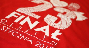 Koszulki na XXIII Finał Wielkiej Orkiestry Świątecznej Pomocy