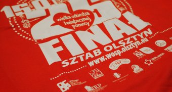 Koszulki na 25. Finał Wielkiej Orkiestry Świątecznej Pomocy