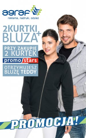 Promocja KURTKI + BLUZY TEDDY