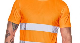 T-shirt Mark The Helper Hi-Vis