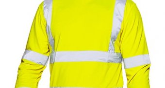 T-shirt Mark The Helper Hi-Vis Long
